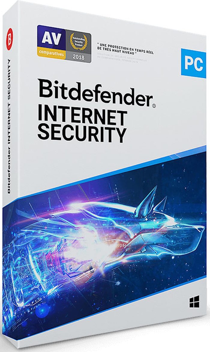 BitDefender Internet Security - Licence pour 2 ans et 5 PC - Version boîte